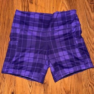 Purple CVG shorts